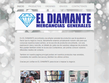 Tablet Screenshot of el-diamante.com